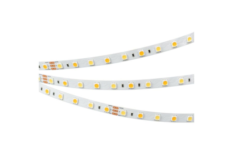 Светодиодная лента Arlight RT-B60-10mm 24V White-MIX (14.4 W/m, IP20, 5m) (Изменяемая ЦТ) 025213(2)