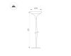 Ландшафтный светильник Arlight KT-MUCENA-BOLL-C-H450-2W Warm3000 (WH, 100 deg, 24V) 050671