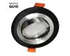 Встраиваемый светильник Lumina Deco Duka LDC 8062-D90 BK+SL