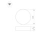 Накладной светильник Arlight SP-Rondo-R250-30W Day4000 022240(2)