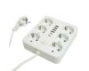 Удлинитель Stekker Home plus HM09-66-02 49982