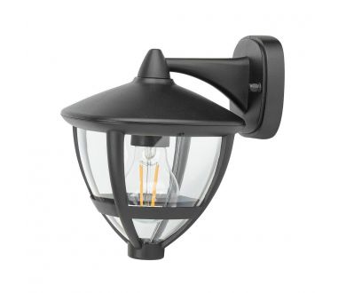 Уличный настенный светильник Nowodvorski Amelia Black 10495