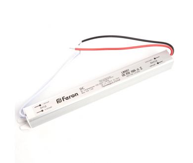 Трансформатор для светодиодной ленты Feron LB001 24Вт 12В IP20 48011