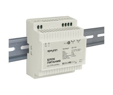 Купить Блок питания Apeyron 60Вт DC12В 5А IP20 03-161 Блок питания Apeyron 60Вт DC12В 5А IP20 03-161