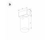 Трековый светодиодный светильник Arlight Mag-Spot-45-R85-12W Warm3000 032647