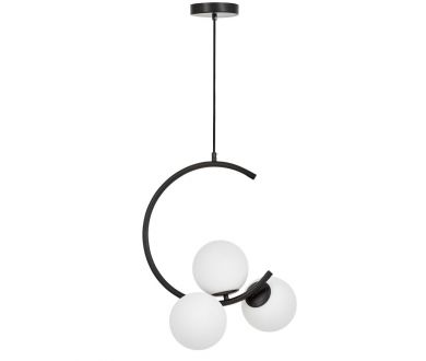 Подвесная люстра Lumina Deco Bonio LDP 7031-3 BK
