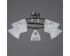 Потолочная люстра Illumico IL0850-5CSQ-25BKAB ELITE