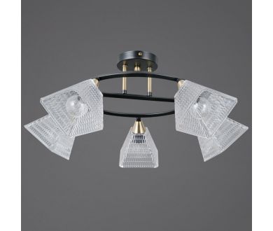 Потолочная люстра Illumico IL0850-5CSQ-25BKAB ELITE