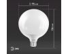 Лампа светодиодная Эра E27 15W 4000K LED G95-15W-4000K-E27 Б0049078