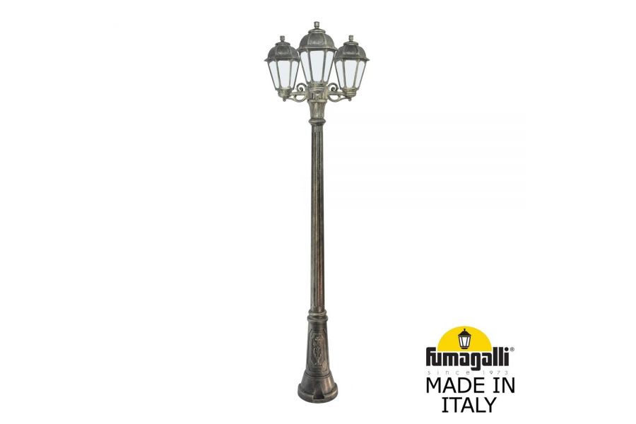 Садово-парковый светильник Fumagalli GIGI BISSO/SABA 3L K22.156.S30.BYE27