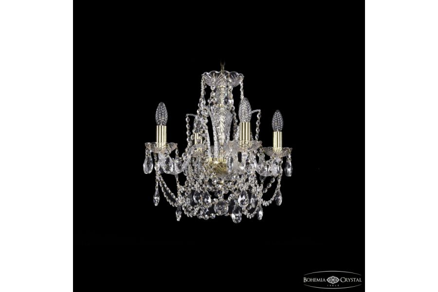 Подвесная люстра Bohemia Ivele Crystal 1411/4/141 G