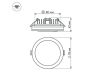 Встраиваемый светильник Arlight LTD-95SOL-10W Day White 017990
