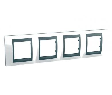 Рамка 4-постовая Schneider Electric Unica Top MGU66.008.292