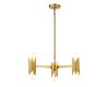 Подвесная люстра Elstead Lighting MARVELE6-AB-OPAL