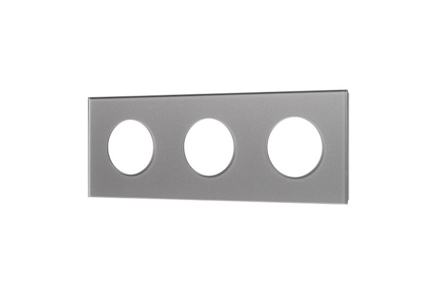Рамка стеклянная на 3 поста Arlight FRM-GLARE-GC-3-GR 043840