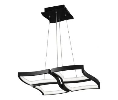 Купить Подвесной светодиодный светильник iLedex Roomy 8196-4-D-T BK Подвесной светодиодный светильник iLedex Roomy 8196-4-D-T BK