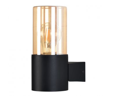 Уличный настенный светильник Arte Lamp Seginus A6515AL-1BK