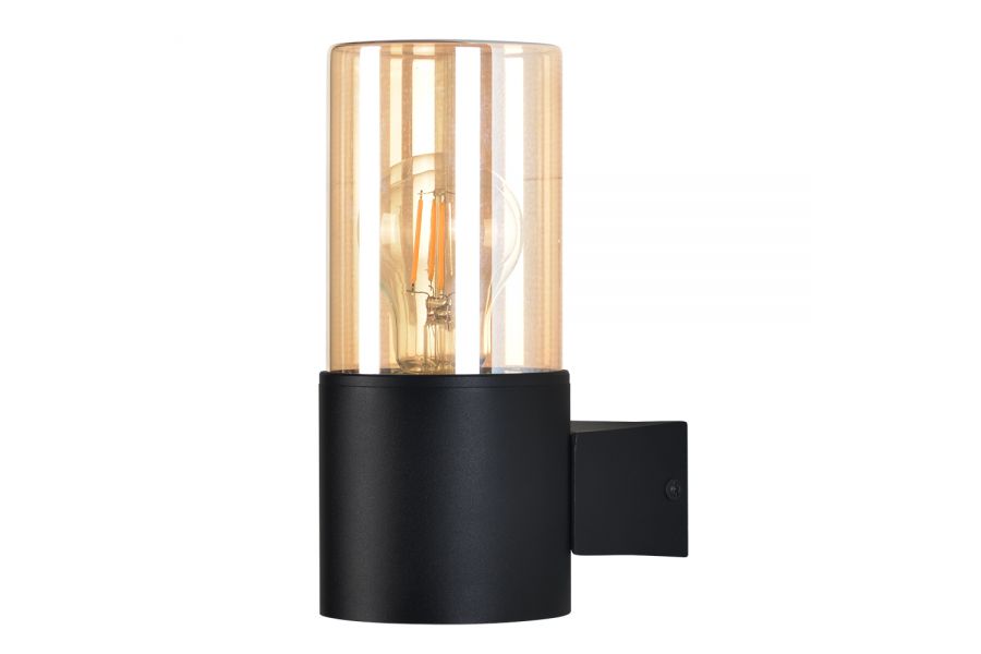 Уличный настенный светильник Arte Lamp Seginus A6515AL-1BK