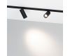 Трековый магнитный светильник Arlight MAG-MICROCOSM-SPOT-R35-5W Warm2700 (BK, 36 deg, 24V) 055468