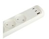 Удлинитель Эра U-3-3m-USB-W 3 розетки + 3xUSB A+C 3м 10А белый