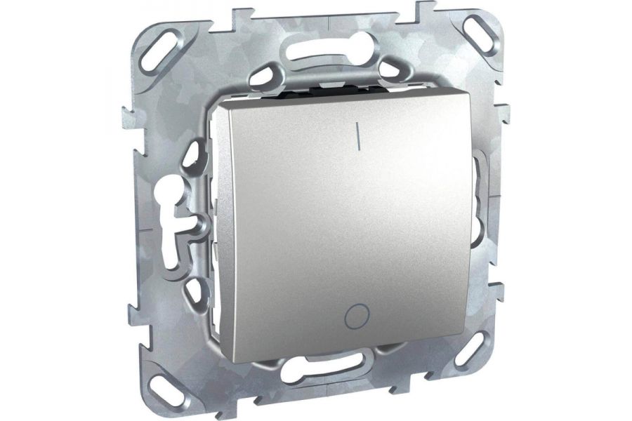 Выключатель одноклавишный 2P Schneider Electric Unica 16A 250V MGU5.262.30ZD