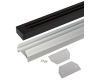 Комплект Эра TR-SET-200-1PT-PC BK шинопровод однофазный с профилем для натяжного потолка 2м черный Б0072543