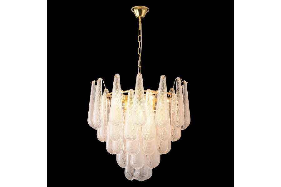 Подвесная люстра Crystal Lux FONTAIN SP10 GOLD