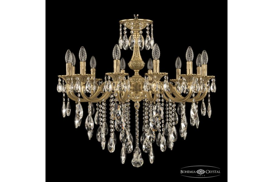 Подвесная люстра Bohemia Ivele Crystal Verona 72101/12/250 B FP
