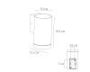 Уличный настенный светильник Arte Lamp Torcular A1313AL-1BK