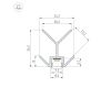 Профиль Arlight PIK-F-EXT-3000 (Алюминий) 063387