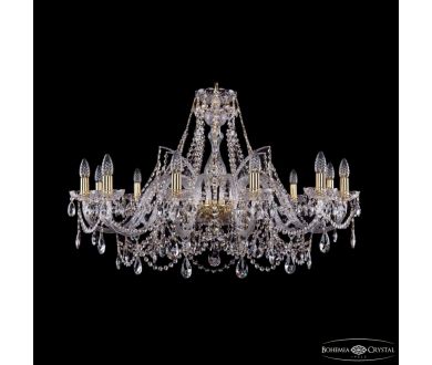 Подвесная люстра Bohemia Ivele Crystal 1411/12/360 G