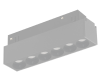 Трековый магнитный светильник iLedex Vision 4822-002-L120-6W-38DG-4000K-BK