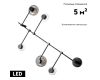 Потолочная светодиодная люстра ST Luce Vallo SL6005.401.05