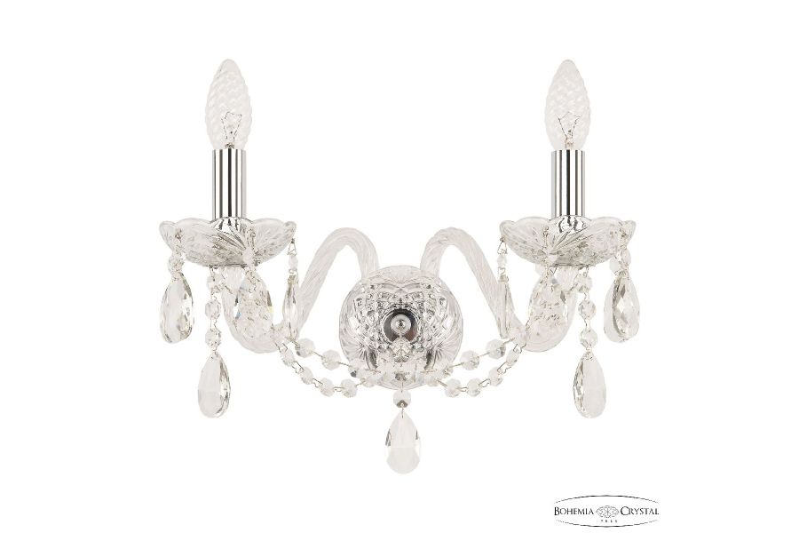 Бра Bohemia Ivele Crystal 116B/2/165 Ni