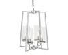 Подвесная люстра Lumina Deco Fedi LDP 1247-4 CHR