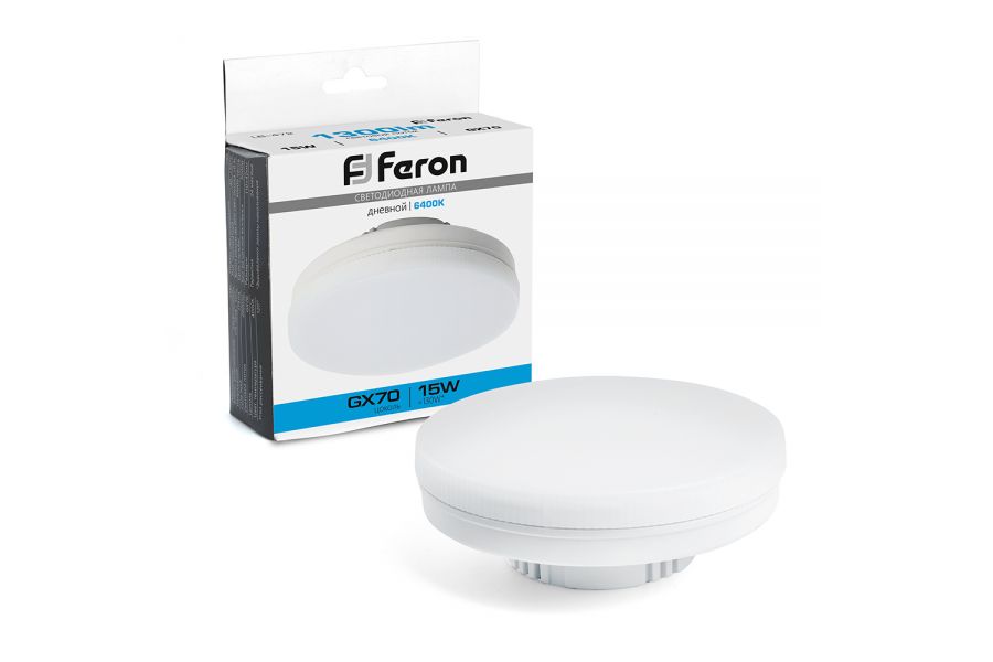 Лампа светодиодная Feron LB-472 GX70 15W 6400K 48305
