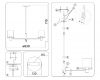 Люстра на штанге Ambrella Light High Light Modern LH57043