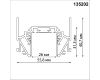 Шинопровод низковольтный для монтажа в натяжной потолок Novotech Smal 135202
