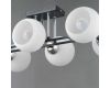 Потолочная люстра Illumico IL0791-6CSQ-25 BK CR TRENTO