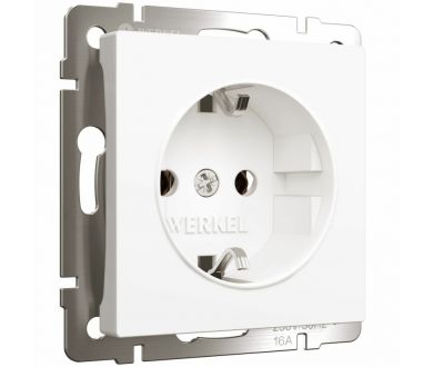 Розетка с заземлением Werkel 4690389184703 W1171061