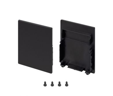 Заглушка Arlight SL-LINE-4050-3L-LOW BLACK глухая 044677