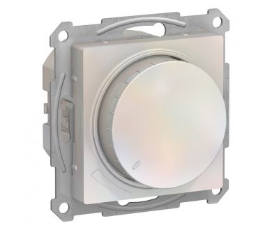 Светорегулятор (диммер) повор-нажим, LED, RC Systeme Electric AtlasDesign Жемчуг ATN000423