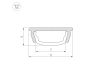 Алюминиевый профиль Arlight ARH-BENT-W11-2000 ANOD BLACK 039583