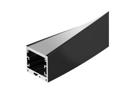 Алюминиевый профиль Arlight SL-ARC-3535-Twist180-500 Black 032685
