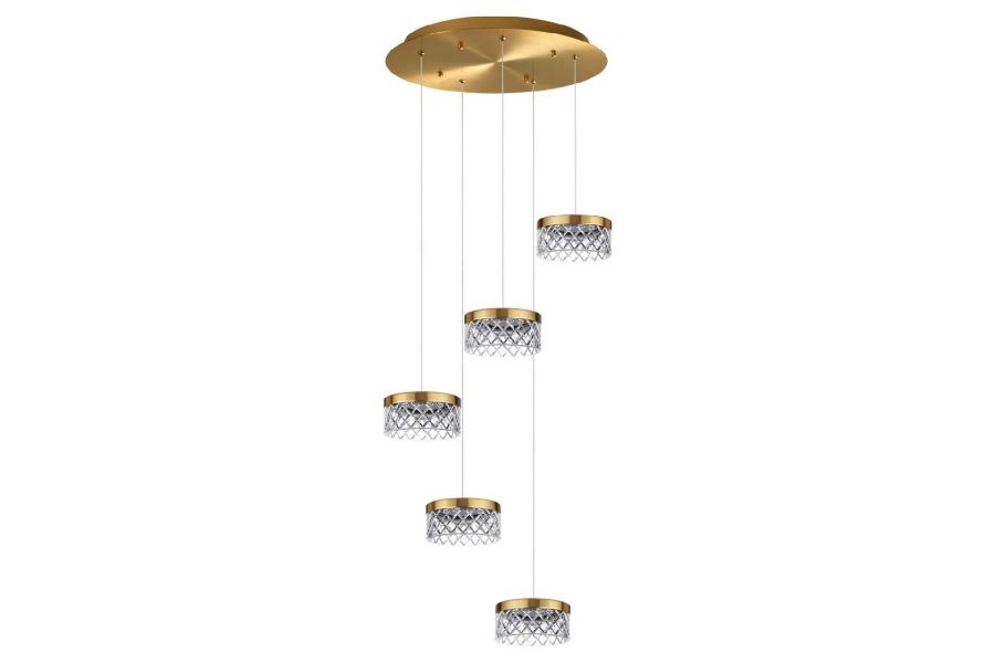 Каскадная люстра Odeon Light Fivre 5032/30L