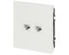 Розетка Эра Arktik 16-3108-08 информационная двойная 2XRJ45 белый матовый Б0070491
