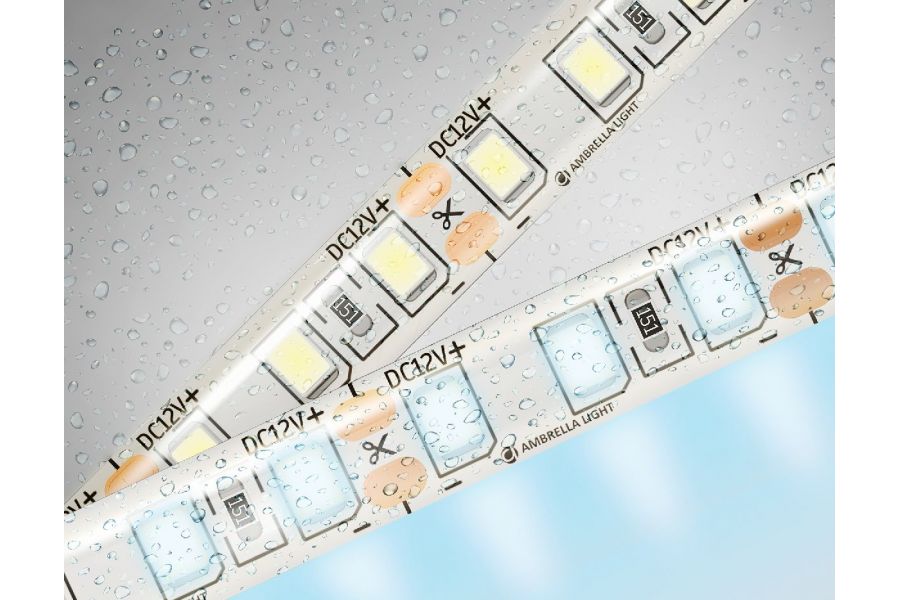 Светодиодная лента Ambrella Light LED Strip 12В 2835 9,6Вт/м 6500K 5м IP65 GS1203