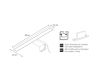 Настенный светильник Arte Lamp Stecca A2737AP-1WH