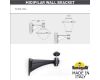 Уличный настенный светильник Fumagalli Remo R50.254.000.AXH27