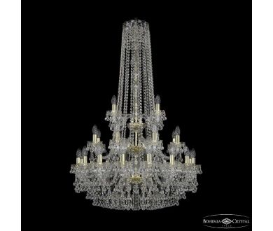 Купить Подвесная люстра Bohemia Ivele Crystal 1409/16+8+4/300/h-130/3d G Подвесная люстра Bohemia Ivele Crystal 1409/16+8+4/300/h-130/3d G